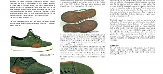HUF Southern check-out