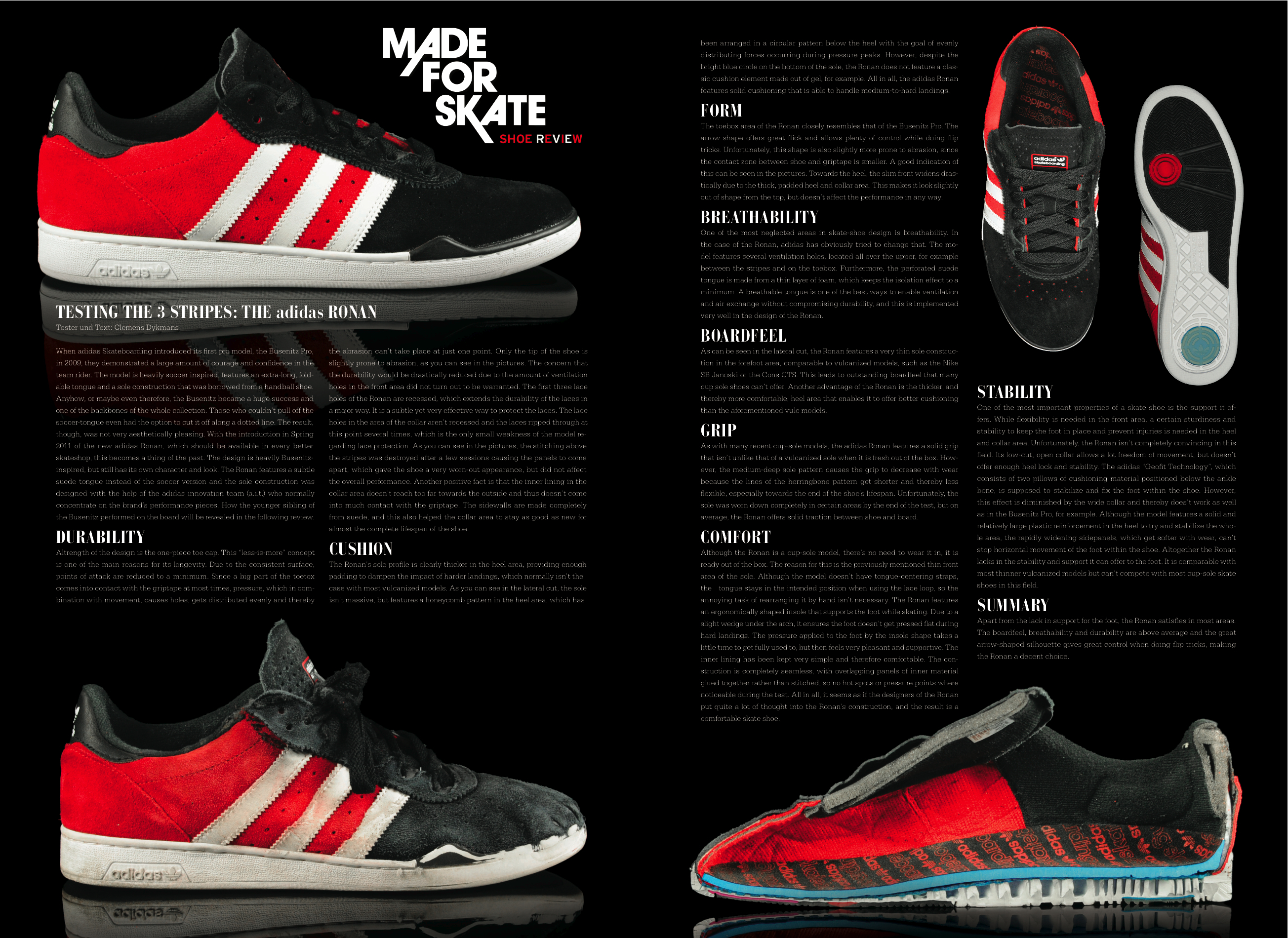 adidas ronan skate shoes