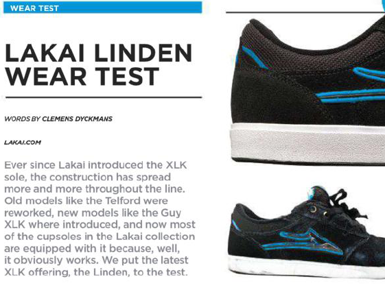 Lakai Linden review, February TWS