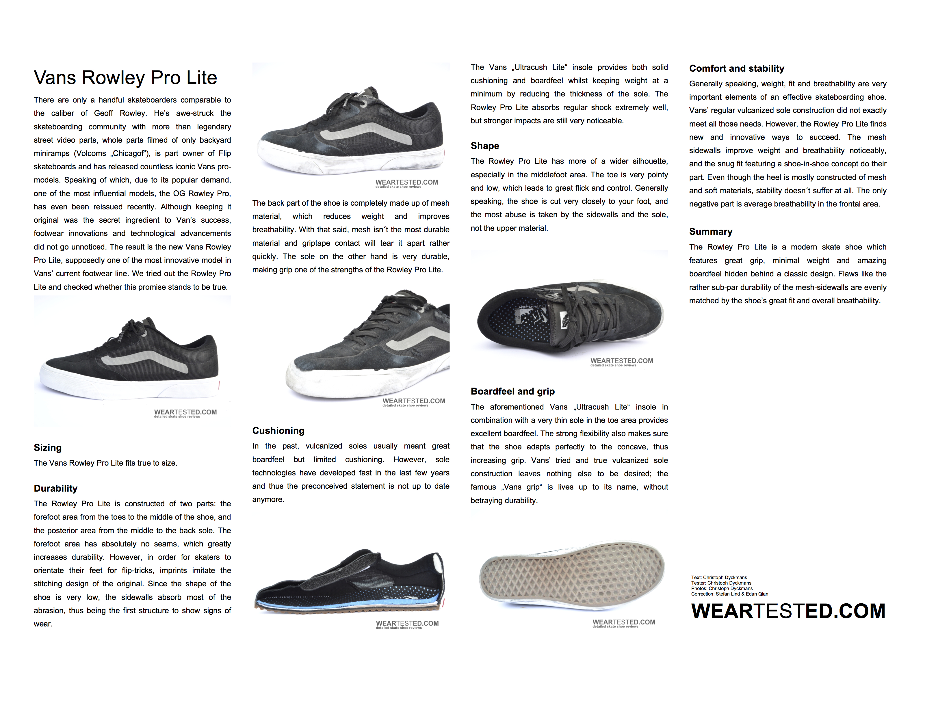 Vans Rowley Pro Lite - Weartested 