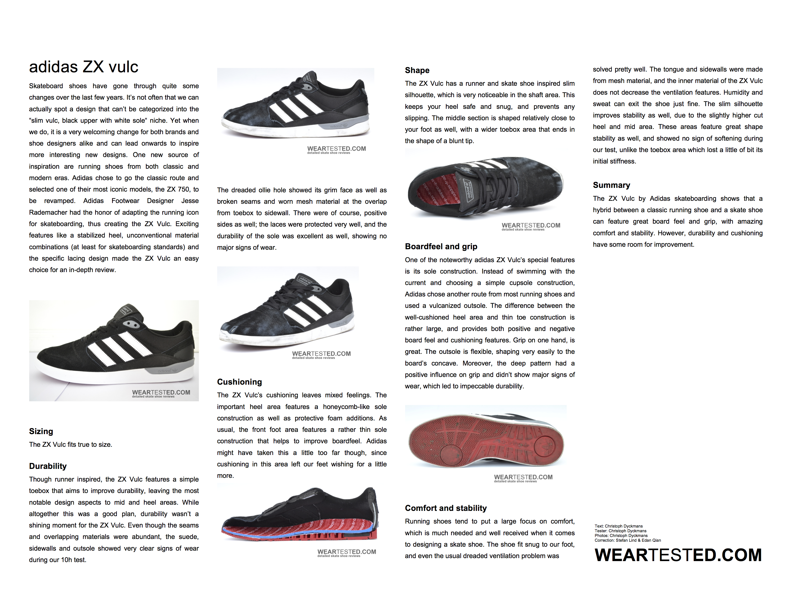 adidas vulc - Weartested - detailed skate