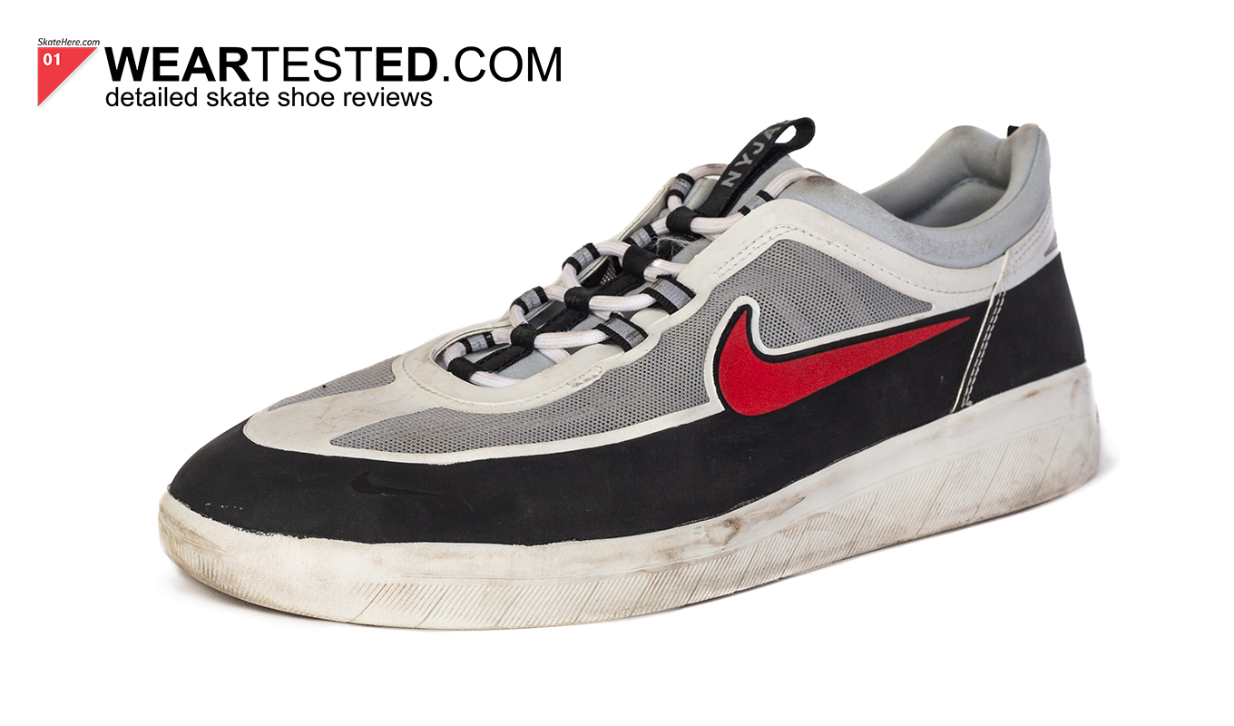 Proficiat garage Inpakken Nike SB Nyjah 2 - Weartested - detailed skate shoe reviews